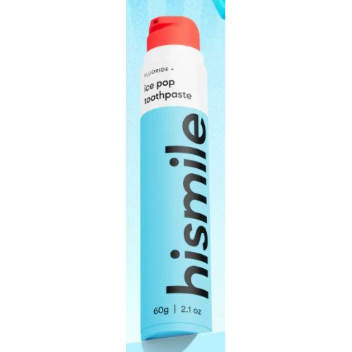 Зубна паста зі смаком фруктового морозива Hismile Ice Pop Toothpaste, 60 г
